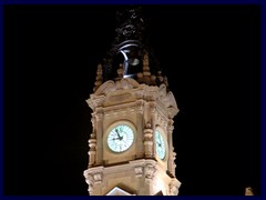 Valencia by night- City Hall, Plaza del Ayuntamiento